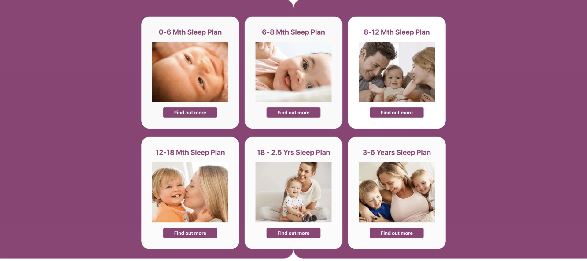 A screenshot of the course plans for Sleep Matters with Lucy Wolfe